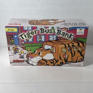 EXXON 2001 Next Generation Tiger Bus Bank Opened Box For Pics READ Description
